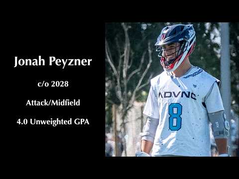 Jonah Peyzner | 2028 Attack/Midfield | Summer Highlights